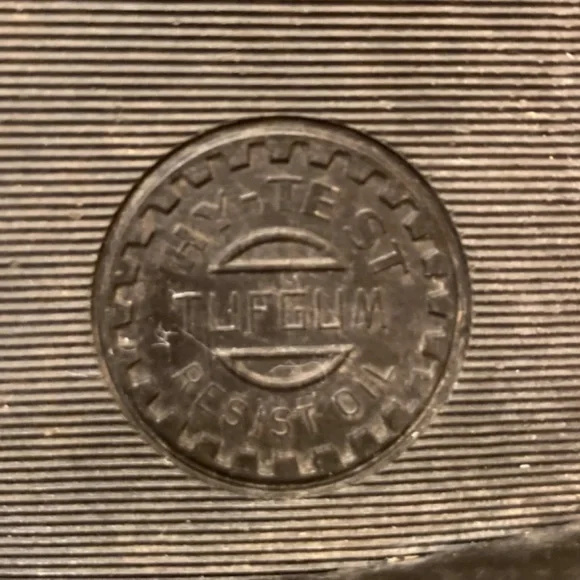 RARE Vintage Black Hy-test Steel Toe Metatarsal Safety Ankle Shoes Boots 1960s - Picture 8 of 12